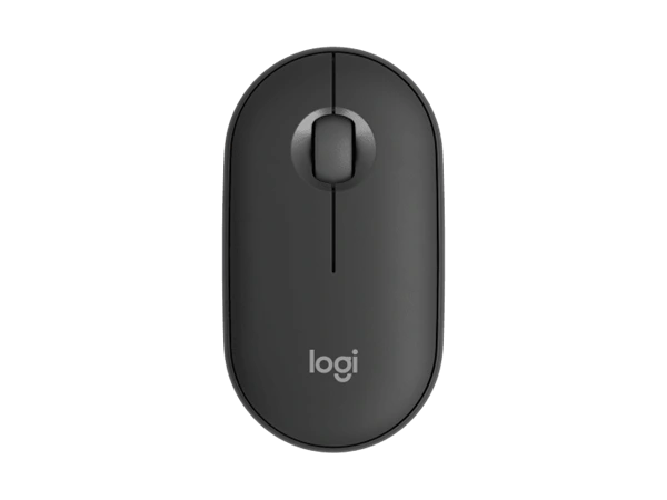 Logitech® M350s Pebble Mouse 2 - TONAL GRAPHITE - BT - DONGL