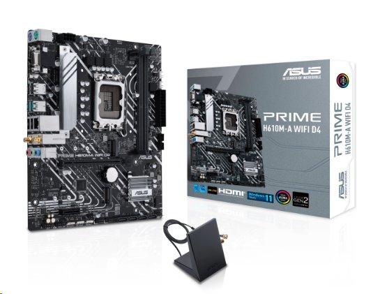 ASUS PRIME H610M-A WIFI D4 soc 1700 H610 DDR4 mATX M.2 HDMI