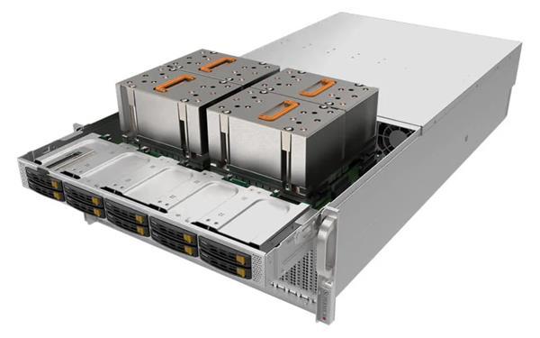 Supermicro Server AS-4124GQ-TNMI 2x Milan 7763 CPU, 16x 32GB