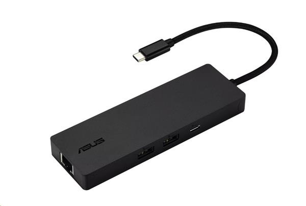 ASUS dock DC210 8 in 1 USB-C Docking Station - dobíja notebo