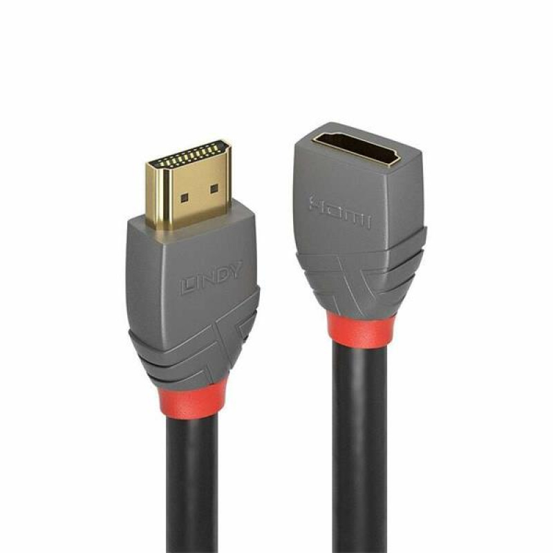 Lindy kábel HDMI M/F 2m, High Speed+Eth, 4K@60Hz, HDMI 2.0,