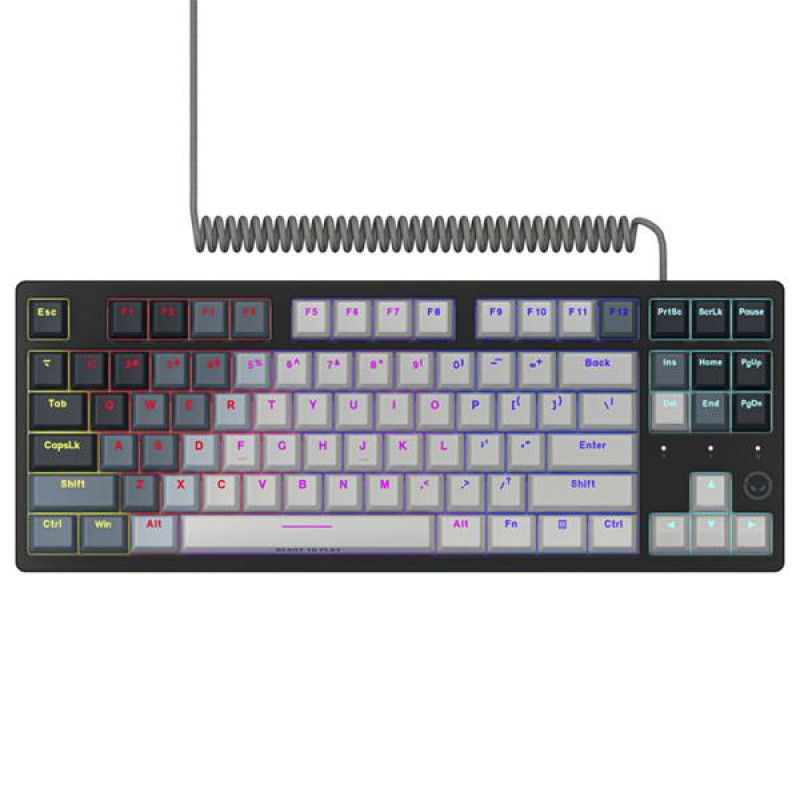 Lorgar Azar 514 TKL, kompaktná mechanická herná klávesnica,