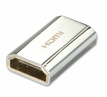 Lindy Adaptér HDMI F/F, SPOJKA, pozl.konektory, celokovová S