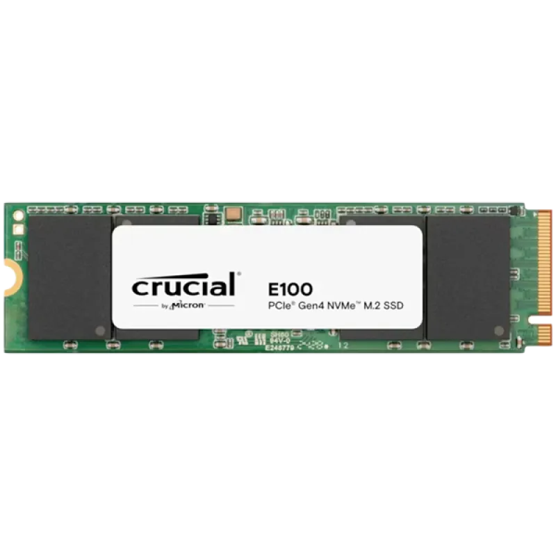 Crucial E100 480GB SSD PCIe NVMe M.2 2280, r4500MB/s, w2500M