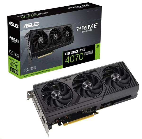 ASUS PRIME RTX4070 SUPER OC 12GB/192-bit GDDR6 HDMI 3xDP