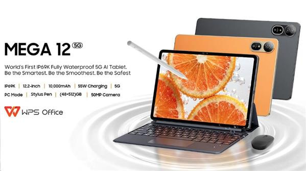 Blackview MEGA 12 SET 5G 12.2" FHD 2400x1600 120Hz 12GB+256G