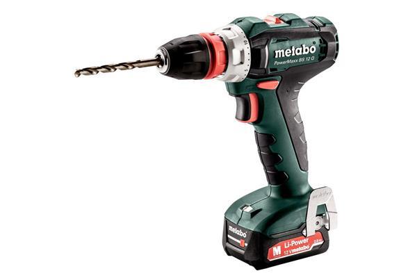 Metabo PowerMaxx BS 12 Q * Aku Vŕtačka so skrutkovačom