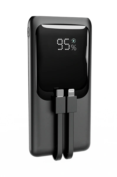 Gembird Powerbank 10000 mAh, 20 W Fast charging, in: USB-C,