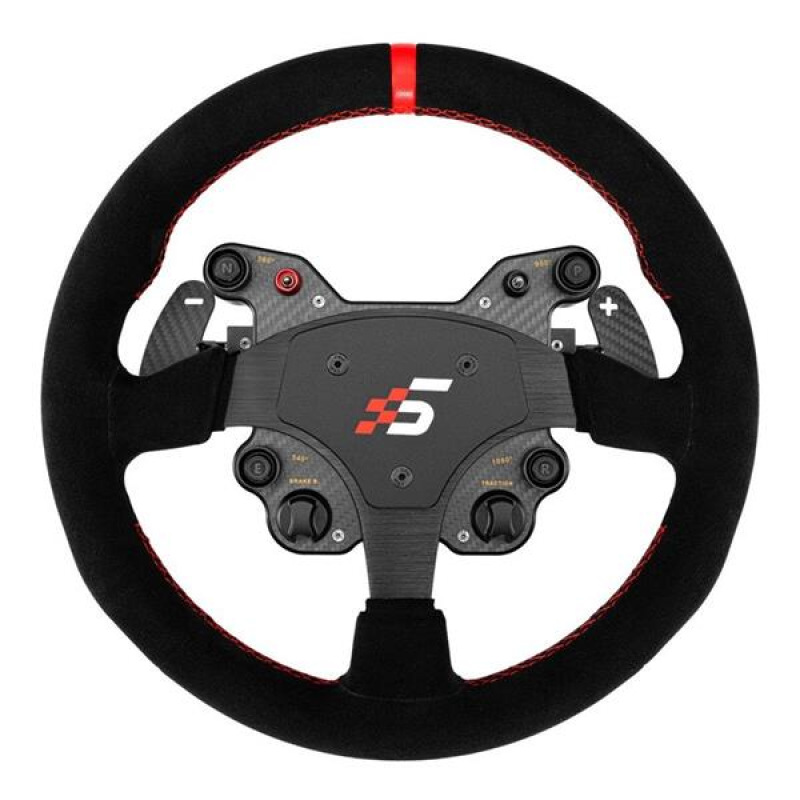 SIMAGIC GT1 Round Steering Wheel 330 mm, Shifter Paddles, QR