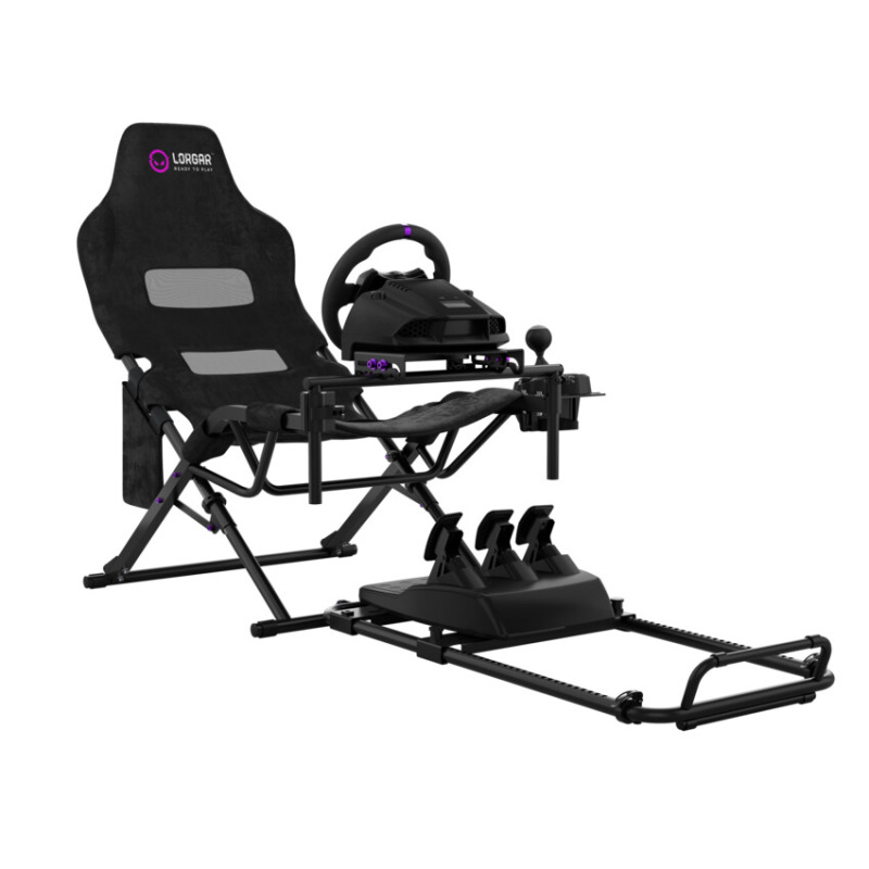 Lorgar FLEX RAF1 skladací pretekársky herný kokpit so sedadl