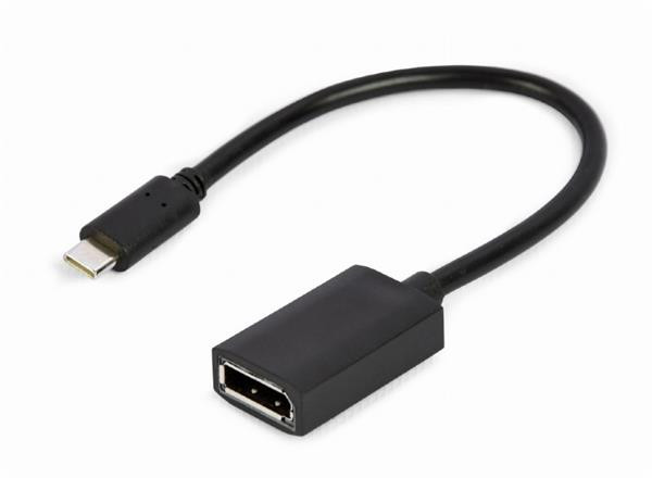 Gembird adaptér USB-C (M) na DisplayPort (F), 4K, 0.15m kábe