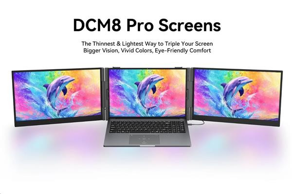 Prenosný monitor Blackview DCM8Pro Dual Screen 15.3", 1920x1