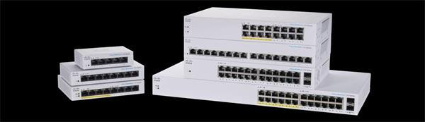 CBS110 Unmanaged 24-port GE, 2x1G SFP Shared