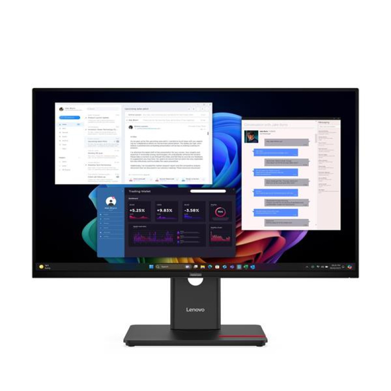 Lenovo T27UD-40 27" 3840x2160 4K 1500:1 350N 4ms HDMI+DP+USB