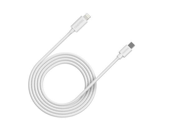 Canyon CFI-12, 2m kábel Lightning/USB-C, bez Apple certifiká