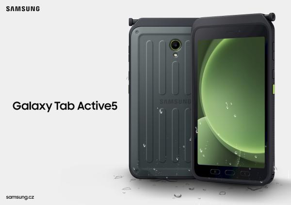 Samsung Tablet Galaxy Tab Active5, 8" X300 128GB, WiFi, zele