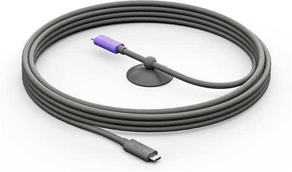Logitech® Active USB Cable - 5m - USB-C / USB-C- GRAPHITE
