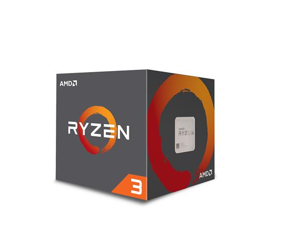AMD, Ryzen 3 1200, Processor BOX, soc. AM4, 65W, s Wraith St