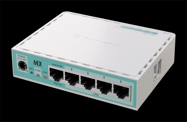 MIKROTIK hEX (2024 version) with RouterOS L4 license, deskto