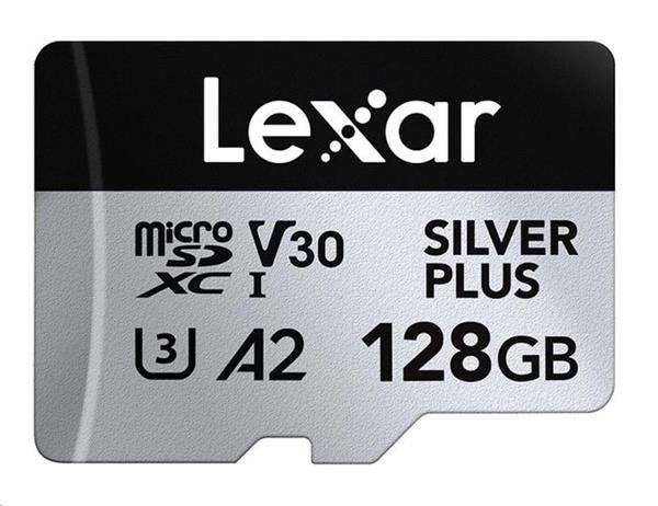 Lexar High-Performance Silver Plus microSDXC UHS-I, 128GB, u