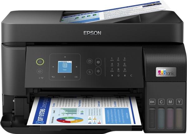 Epson L5590 A4, color-tank MFP, Fax, ADF, USB, LAN, WiFi