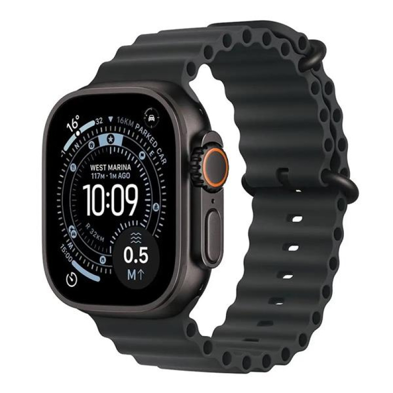 Apple Watch Ultra 3 GPS + Cellular 49mm Black Titanium Case