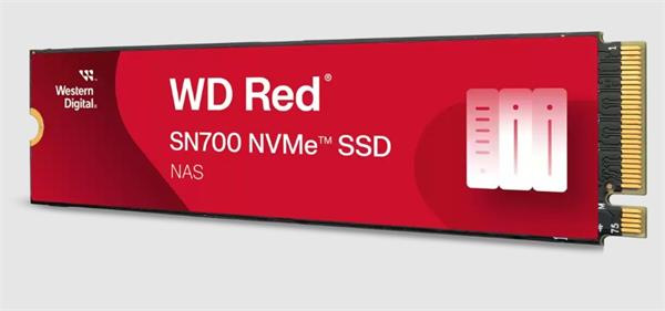 WD Red SN700 NVMe™ 250GB SSD M.2 PCIe Gen3 ×4 ( r3100MB/s, w