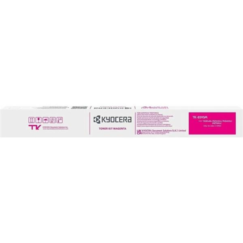 KYOCERA TK-8595M Toner magenta na 24 000 A4 (pri 5% pokrytí)