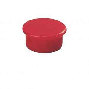 Magnet 13 mm červený balenie 10ks