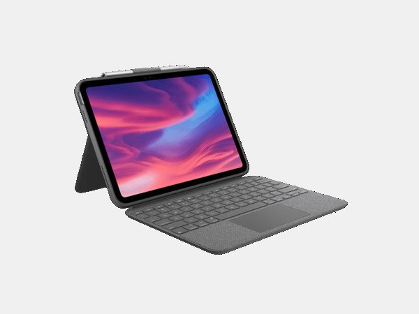 Logitech® Combo Touch for iPad (10th gen) - OXFORD GREY - SK