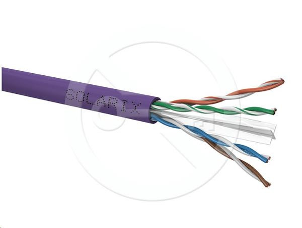 Solarix Instalační kabel CAT6 UTP LSOH Dca-s2,d2,a1 450 MHz