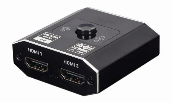 Gembird switch HDMI, 4K Bidirectional, 2 x port out / 1 x po