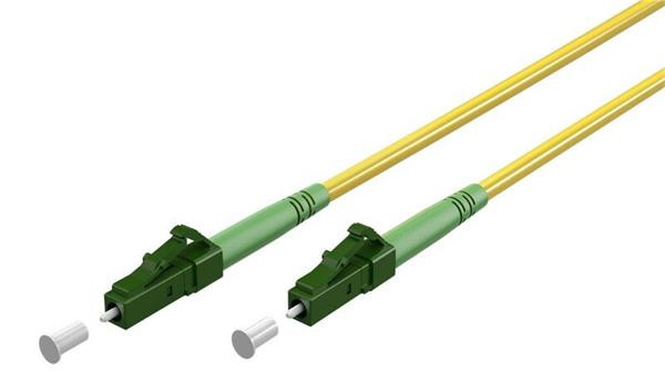 Optický kábel LC/APC-LC/APC, 3m Simplex OS2(9/125µm), LSOH,
