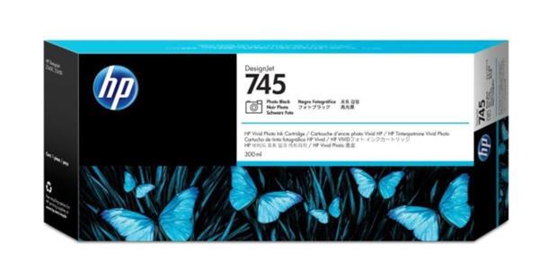 HP 745 300-ml Photo Black Ink Cartridge