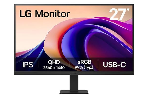 LG 27U631A-B 27"W IPS 2560x1440 5ms 5M:1 250cd HDMI USB-C(15