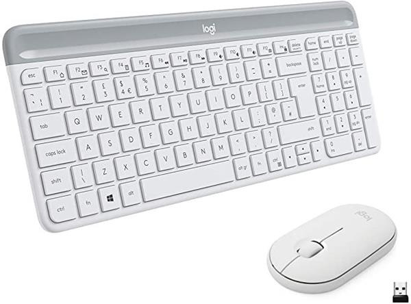 Logitech® MK470 Slim Wireless Combo - OFFWHITE - US INT'L -