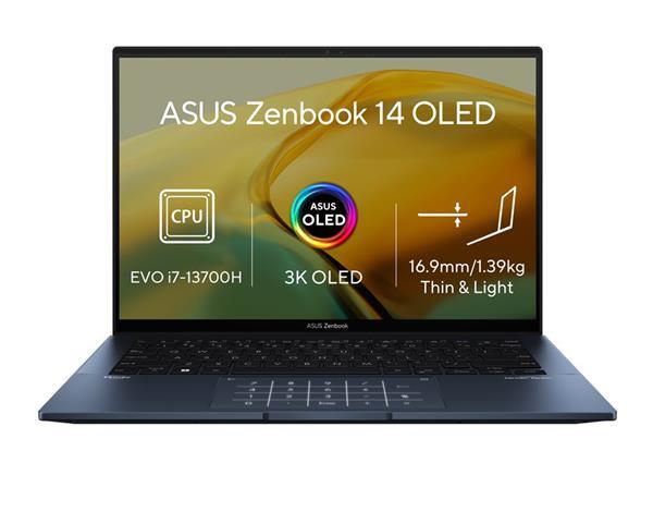 ASUS Zenbook 14 UX3402VA-OLED465W, i7-13700H, 14.0˝ 2880x180