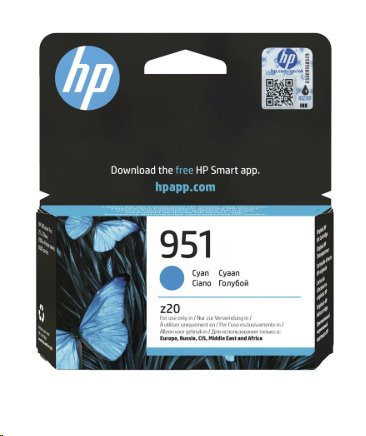 HP 951 Cyan Original Ink Cartridge