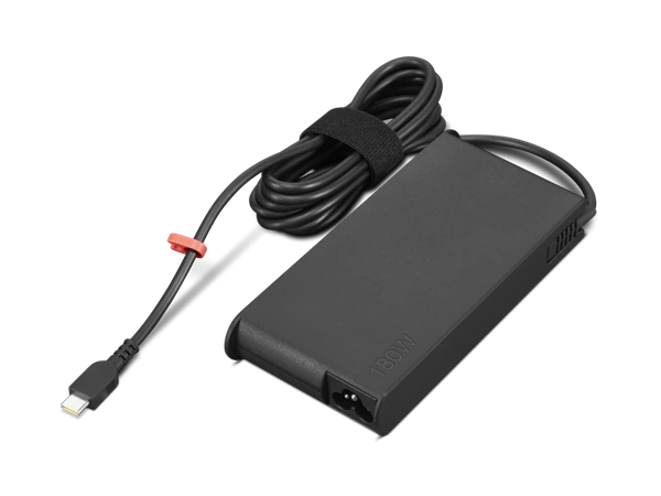 Lenovo TP Mobile Workstation 180W USB-C GaN Slim AC Adapter-