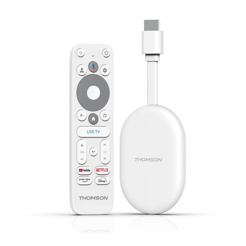 Thomson Streaming DONGLE GO CAST 150 - 4K UHD, Google Cast,