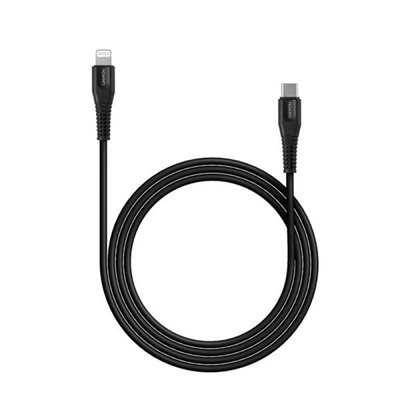 Canyon MFI-4, 1.2m kábel USB-C / Lightning, MFi Apple schvál