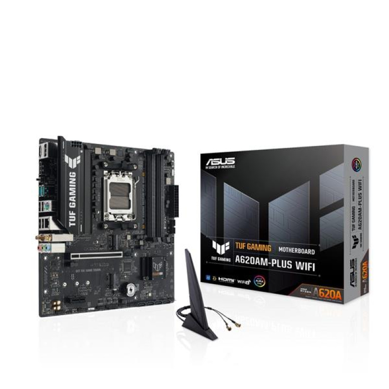 ASUS TUF GAMING A620AM-PLUS WIFI soc.AM5 A620A DDR5 mATX M.2