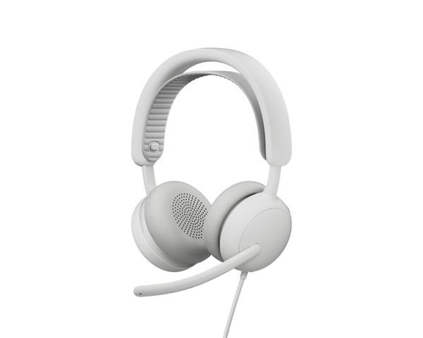 Logitech® Zone Wired 2 for Business - OFF-WHITE - USB - TEAM