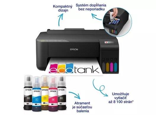 Epson EcoTank L1270 A4 color tlaciaren, USB, WiFi