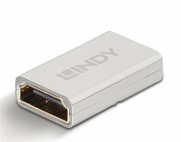 Lindy Adaptér HDMI F/F, SPOJKA, pozl.konektory, celokovová S