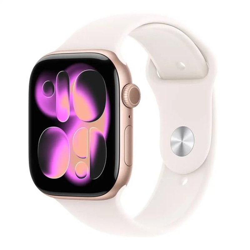 Apple Watch Series 11 GPS 46mm Rose Gold Aluminium Case with