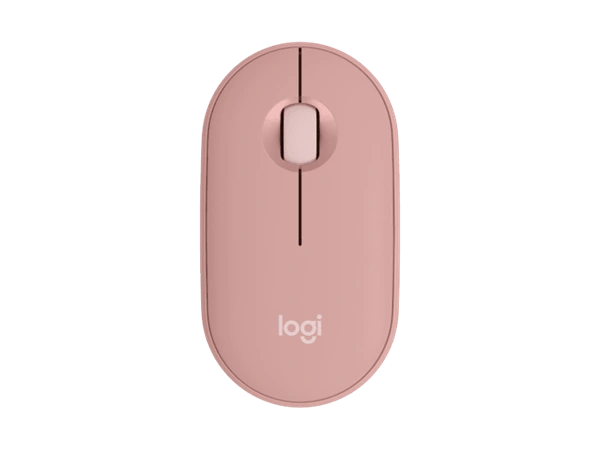 Logitech® M350s Pebble Mouse 2 - TONAL ROSE - BT - N/A - EME