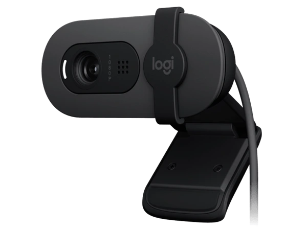 Logitech® BRIO 100 Full HD Webcam - GRAPHITE - USB