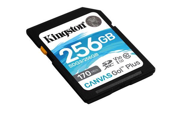 1 TB .SDXC karta Kingston Canvas Go Plus ( r170MB/s, w90MB/s