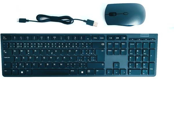 Lenovo Professional Wireless Rechargeable Keyboard and Mouse